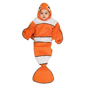 Rubies Costume Co. Deluxe Baby Bunting, Lil' Guppy, 1 to 9 Months