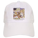 Londons Times Funny Dogs Cartoons - Dog Cultural Barriers - German Shepard and French Poodle - Caps