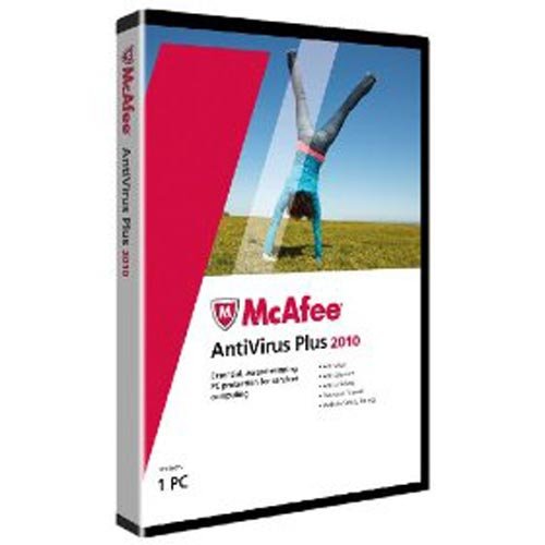 McAfee antivirus plus 2010 (1 poste, 1 an)