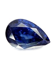 1.90 Ct. Very Rare! Top Blue Natural Pear Blue Sapphire Cambodia Loose Gemstone