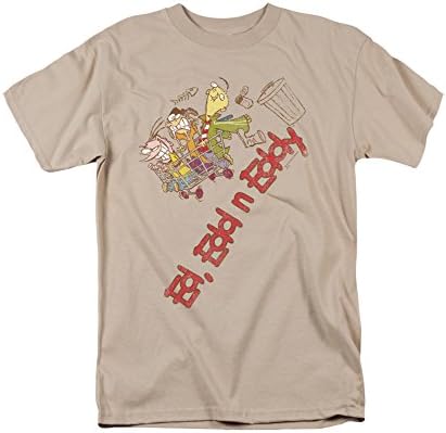 Ed, Edd N Eddy Cartoon CN Downhill Adult T-Shirt Tee
