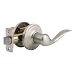 Kwikset 97200-661 Signatures Tustin Passage Lever, Satin Nickel