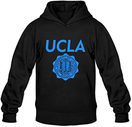 FANNG Men's NCAA UCLA Logo Hooded Sweatshirt Black M