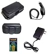 Cell Phone Accessories Bundle for Sprint/Nextel RIM Blackberry 8350i Curve (Includes; Premium Leather Side Carry Case, Rapid Car Charger, Home Wall Charger, Generation X Antenna Booster)