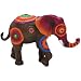 African Flowers Elephant Mini Figurine by Westland Giftware