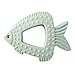 Megoday Baby Toys Teether Fish,Texture Design to Soothe Sore Gums,Green