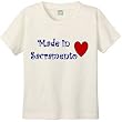 MADE IN SACRAMENTO - BigBoyMusic Youth Designs - White T-shirt