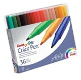 PENTEL COLOR MARKER SET 36pcs