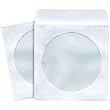MAXELL 190133 - CD402 CD/DVD Storage Sleeves 100-pk (White)