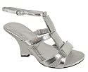STRAPPY T-STRAP WEDGE