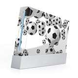 Lots of Soccer Balls Design Nintendo Wii Body Protector Skin Decal Sticker