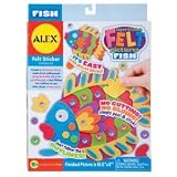 41OtyWxvomL. SL160  Layer & Stick Felt Pictures   Fish
