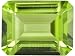 Jewelry : MIN 2.00CT 9X7MM EMERALD CUT PERIDOT