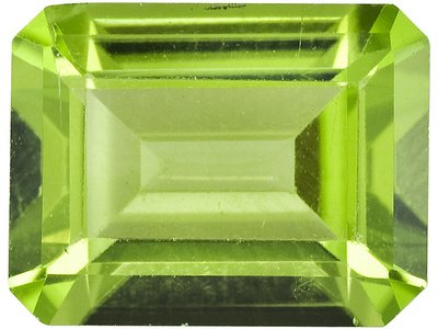 Childrens Toyshop  Jewelry : MIN 2.00CT 9X7MM EMERALD CUT PERIDOT