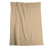 Produkt-Bild: bocasa 6421 05 61 008 Decke Cotton Pure kamel ca. 150 x 200 cm 100% Baumwolle