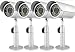 VideoSecu 4 Channel Network USB 2.0 DVR Security Camera System, including 4 Day Night Vision Security Cameras with Audio and 1 of 4 Channel Power Supply WAG image 2