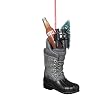 Boot with Beer, Binocular and Tree Hunting Ornament