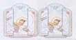 Cromo Baptism Invitation - Multi-color - ENGLISH - 100 per pack - Envelopes Included