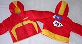 NFL Kansas City Chiefs Toddler Parka Jacket, 4T