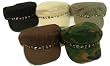 Studded Military Cap
