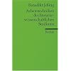 Arbeitstechniken des literaturwissenschaftlichen Studiums
