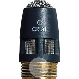 AKG CK31 Cardioid Pattern Capsule, Black by AKG