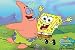 SpongeBob Squarepants and Patrick Refrigerator Magnet