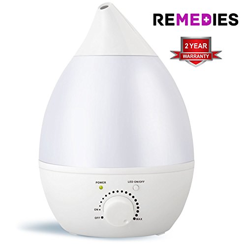 Cool Mist Humidifier Ultrasonic Humidifier “No Noise” + Aroma