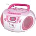 Hello Kitty AM/FM CD Boombox - KT2028H