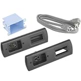 Sanus PowerBridge In-Wall Power Outlet and Cable Management System (Black or White) ELM805