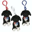 TY Beanie Babies - BO the Portuguese Water Dog Key-Clip