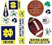 RoomMates RMK1065SCS, University of Notre Dame, Peel & Stick Appliques Image