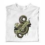 No Friends Monty Python T-Shirt Color White Size X-Large
