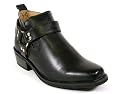 New Mens Black Chelsea Boots Cowboy Shoes Sizes 7-11 Uk