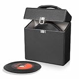 Crosley Radio Cr4006a-bk Platter Pak 45 Rpm Carrying Case [black]