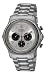 Ebel Men's 9137260/26567 1911 Automatic Chronograph Silver Dial Watch