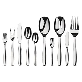 Gourmet Settings Cruise 45-Piece Flatware Set, Service for 8