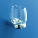 Enzo Rodi 610410 Glashalter mit Glas Serie Cosma chrom