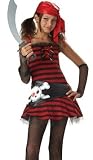 New Kids Costume Teen Girls Punk Pirate Party Outfit Girls Girls XL (12-14)