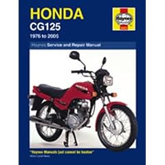 Honda CG125 (1976-2000) Service and Repair Manual