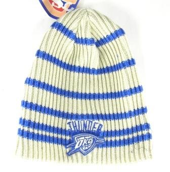 Oklahoma City Thunder Ribbed Knit Beanie Hat