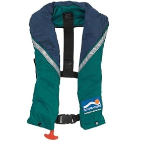 Click here to buy Stearns Sospenders Auto Manual Inflatable Life Jacket.