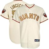 MLB Majestic Tim Lincecum San Francisco Giants #55 2010 World Series Champions Gold Program Jersey - Natural (X-Large)