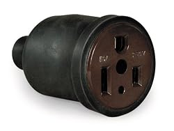 Hobart 770204 Receptacle,Pin Type Portable 50-Amp 230-Volts