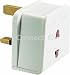 Wellco Bulk 1a Fused Shaver Adaptor (box Of 10) (wellco, Acc