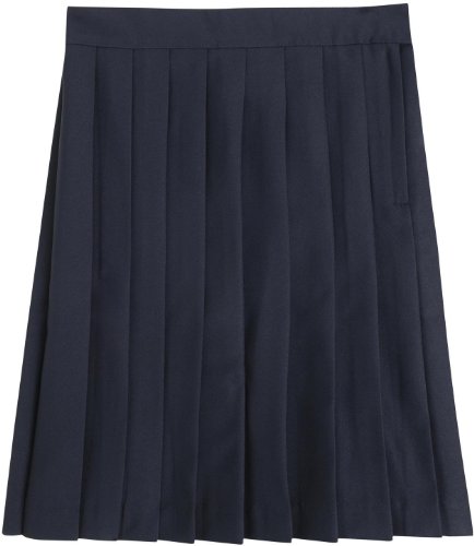 French Toast Big Girls' Pleated Skirt (Navy - 10)