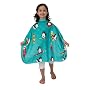 Betty Dain Kids Styling Cape, "Penguin Beach Party" Pattern with Snap Closure