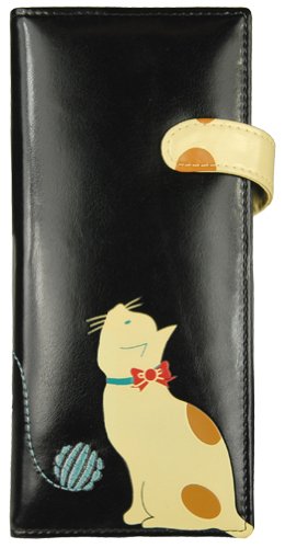 Espe Whiskers Large Black Wallet