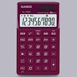 カシオ手帳型電卓 SL-V1000-RD-N