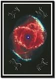Framed Art Poster 20x30, Cat's Eye Nebula